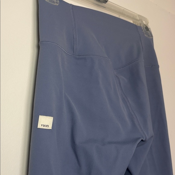 NEW Vuori All the Feels Leggings Pant Blue Quartz Size Small - Picture 3 of 6